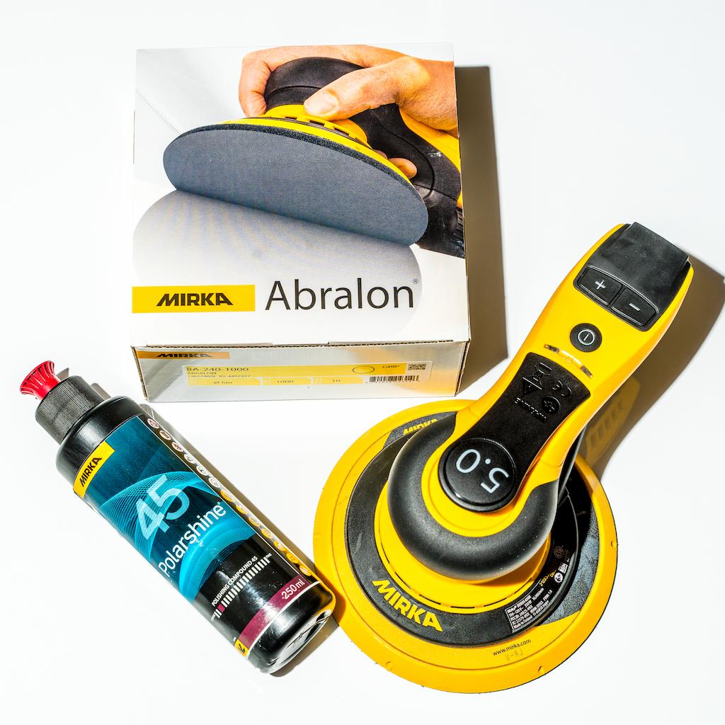 Marine Boat Detailing Mirka Abrasives